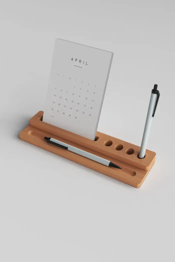 CW-09 Ahşap Masa Takvimi - Görsel 3