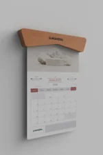 Ahşap masa takvimi DT-01 Ahşap Duvar Takvimi