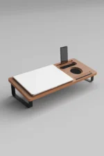 Kurumsal ahşap masa takvimi – ST-01 Notebook Stand Organizer