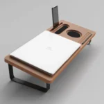ST-01 Notebook Stand Organizer – doğal ahşap standlı masa takvimi