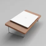 Özel tasarım ahşap masa takvimi – ST-02 Notebook Stand Organizer