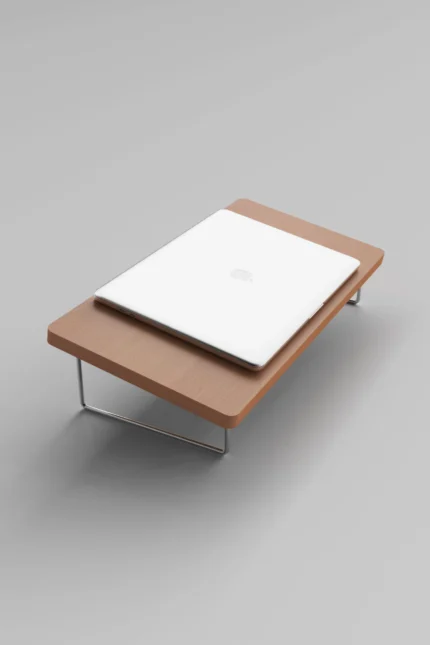 Özel tasarım ahşap masa takvimi – ST-02 Notebook Stand Organizer