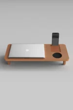 Kurumsal ahşap masa takvimi – ST-03 Notebook Stand Organizer
