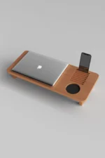 Kurumsal ahşap masa takvimi – ST-03 Notebook Stand Organizer