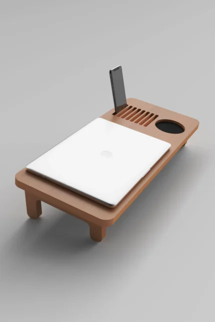 Masa Takvimi – ST-03 Notebook Stand Organizer ahşap takvim