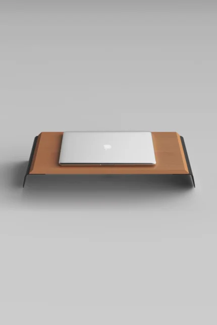 Kurumsal ahşap masa takvimi – ST-04 Notebook Stand Organizer