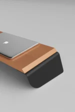 ST-04 Notebook Stand Organizer – doğal ahşap standlı masa takvimi