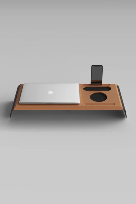 Ahşap masa takvimi ST-05 Notebook Stand Organizer