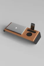 El yapımı ahşap masa takvimi – ST-05 Notebook Stand Organizer