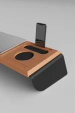 ST-05 Notebook Stand Organizer | doğal ahşap takvim – masatakvimi.com.tr