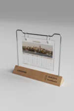 Kurumsal ahşap masa takvimi – ta-01-292